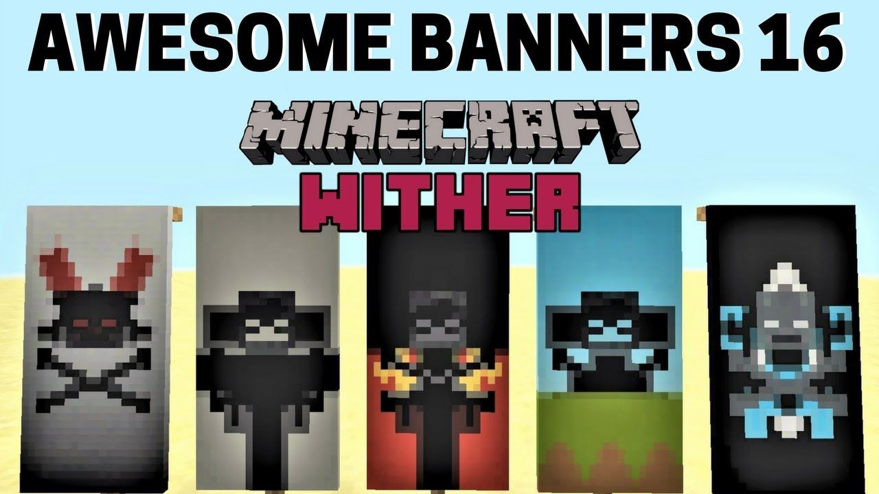 awesome minecraft banner