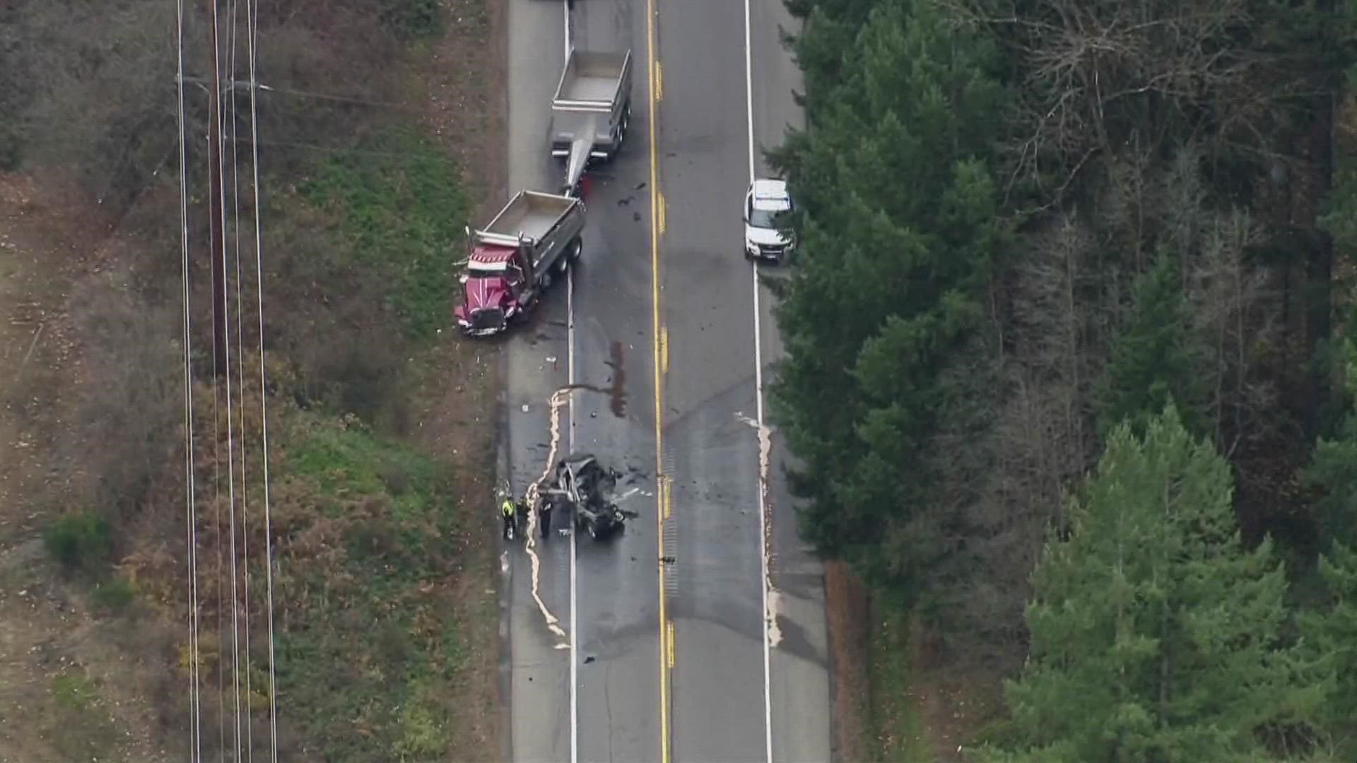 highway 2 accident snohomish today