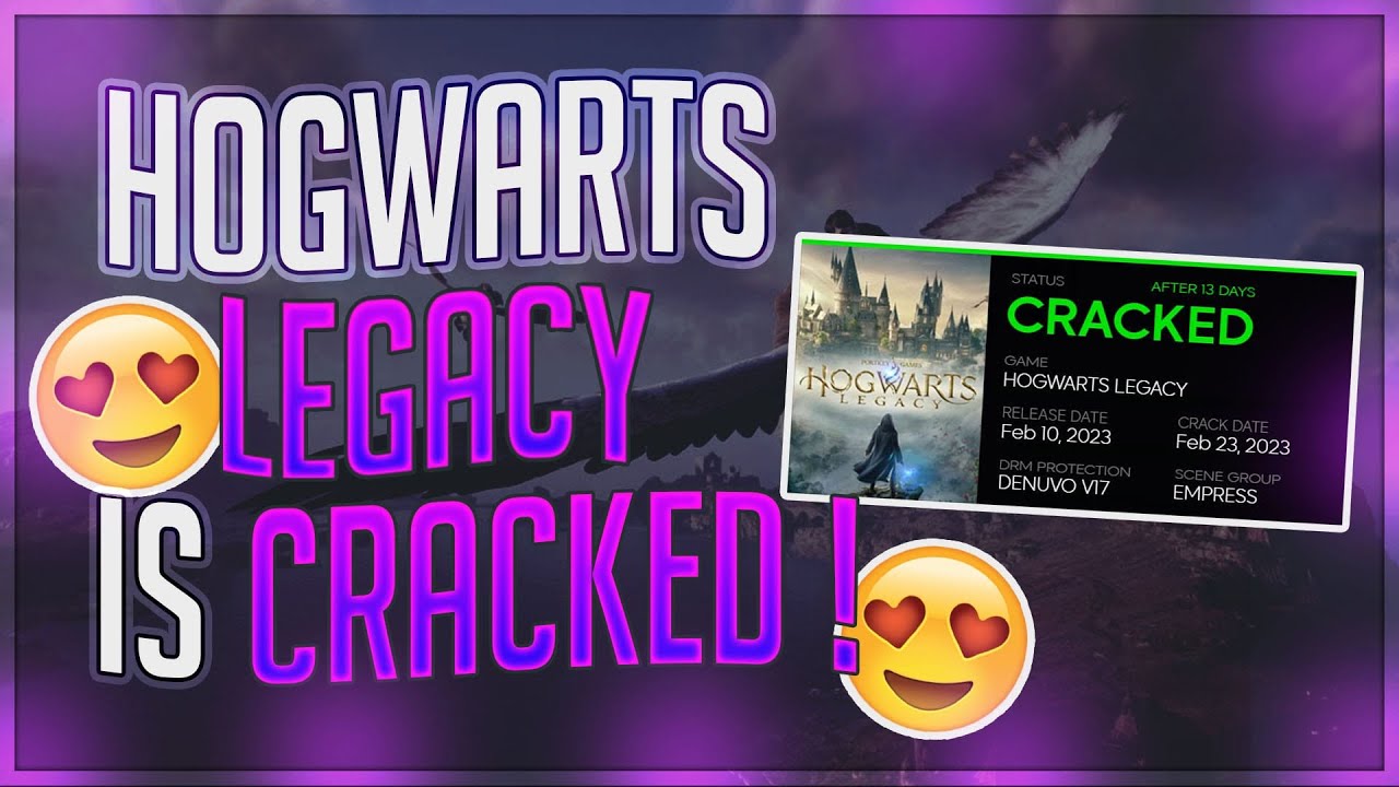 hogwarts legacy crack status