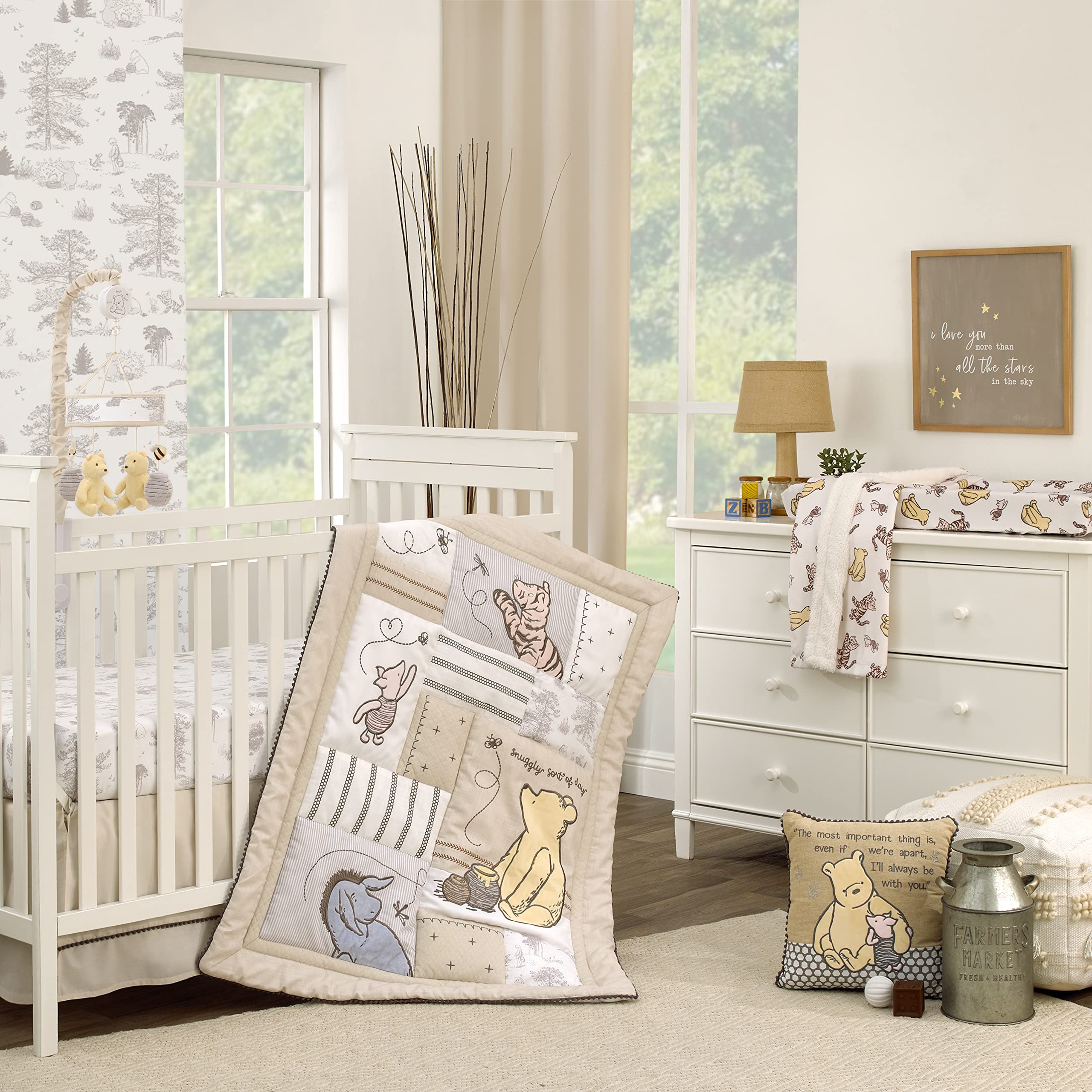 winnie the pooh crib bedding set