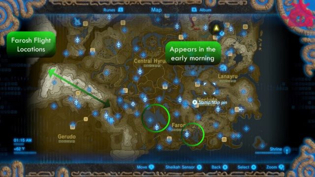 farosh location botw