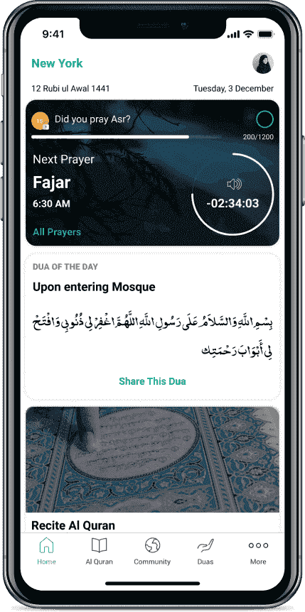 zuhr prayer time today