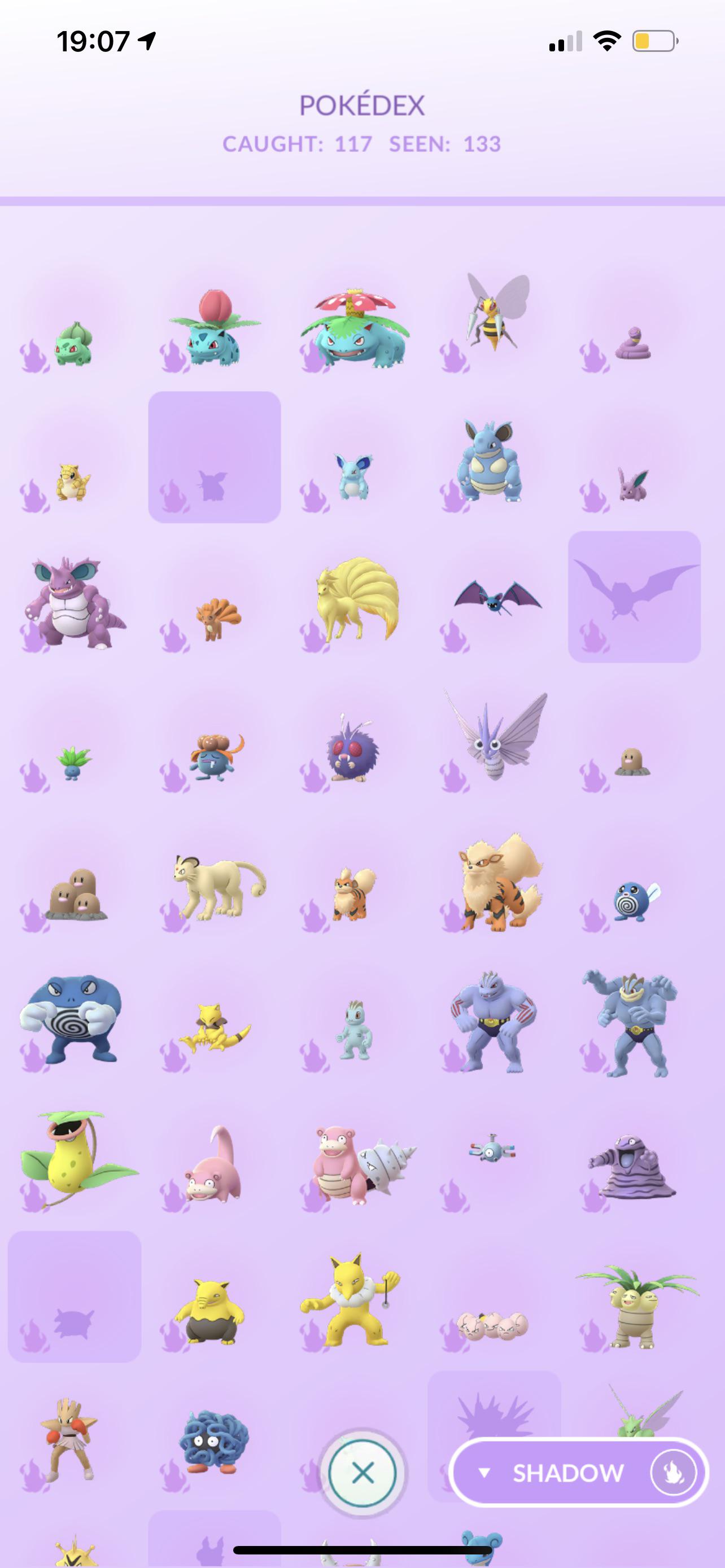 pokemon go dex