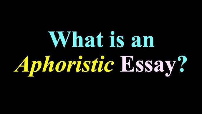 aphoristic meaning in telugu