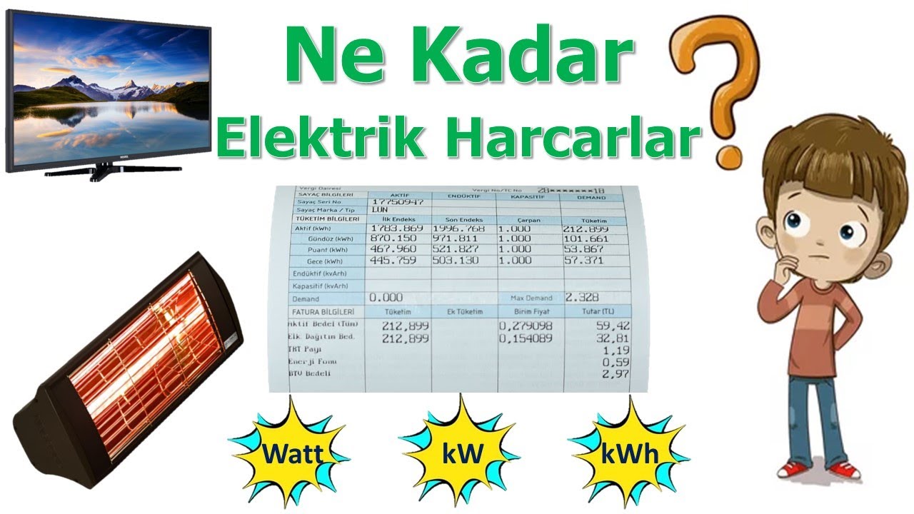 elektrık kw hesaplama