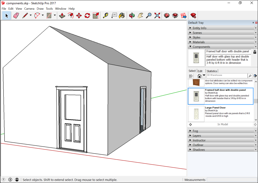 sketchup make component