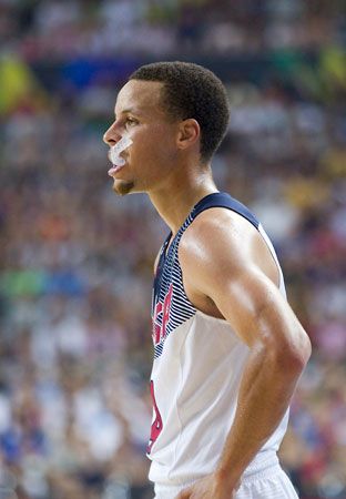 steph curry youth