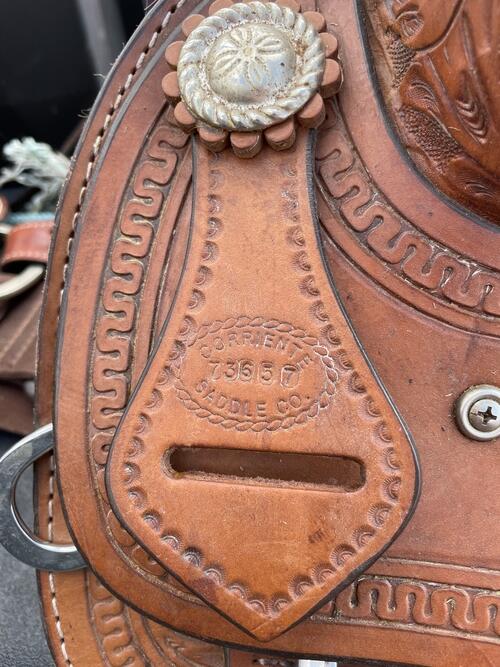 vintage western saddle makers marks