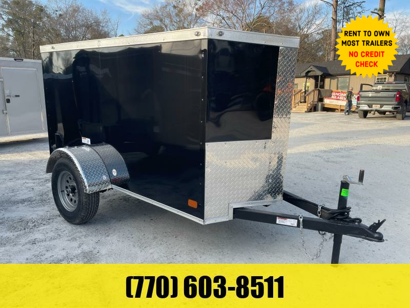 4x8 enclosed trailer