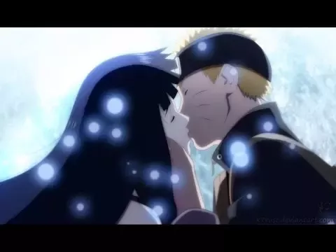 naruto and hinata first kiss