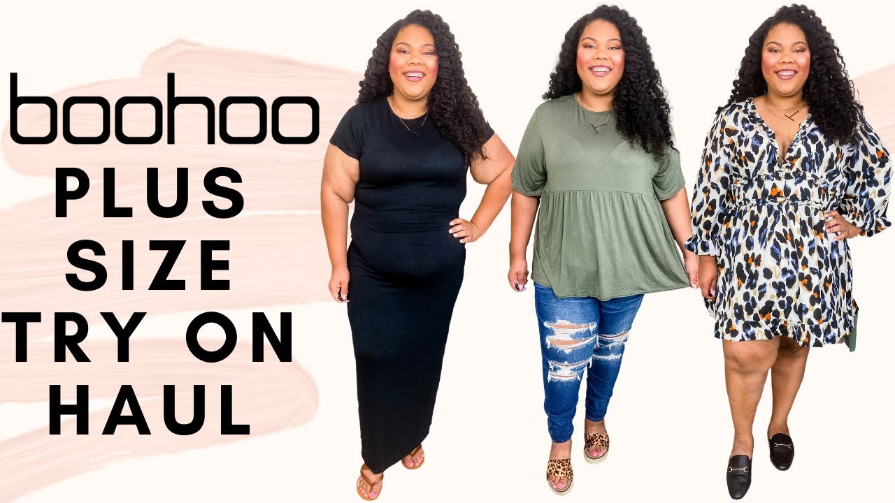 plus size boohoo