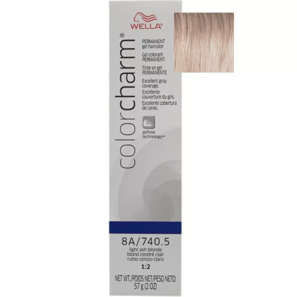 wella 8a light ash blonde