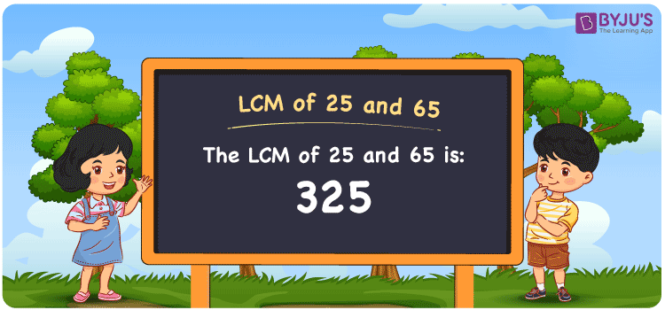 lcm of 65
