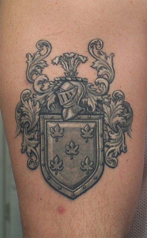 tattoo coat of arms