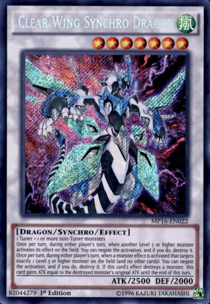 clear wing synchro dragon