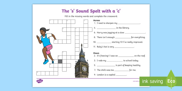 pattern of sounds crossword