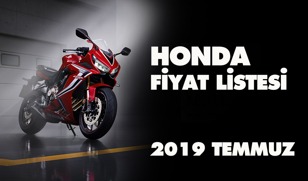 honda pcx 2019 fiyat listesi