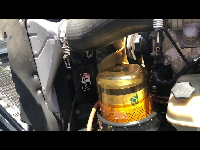 freightliner fuel water separator