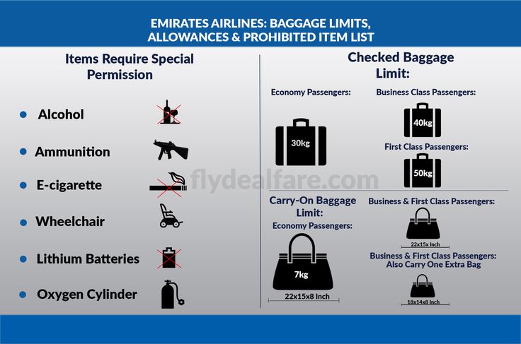 emirates baggage policy