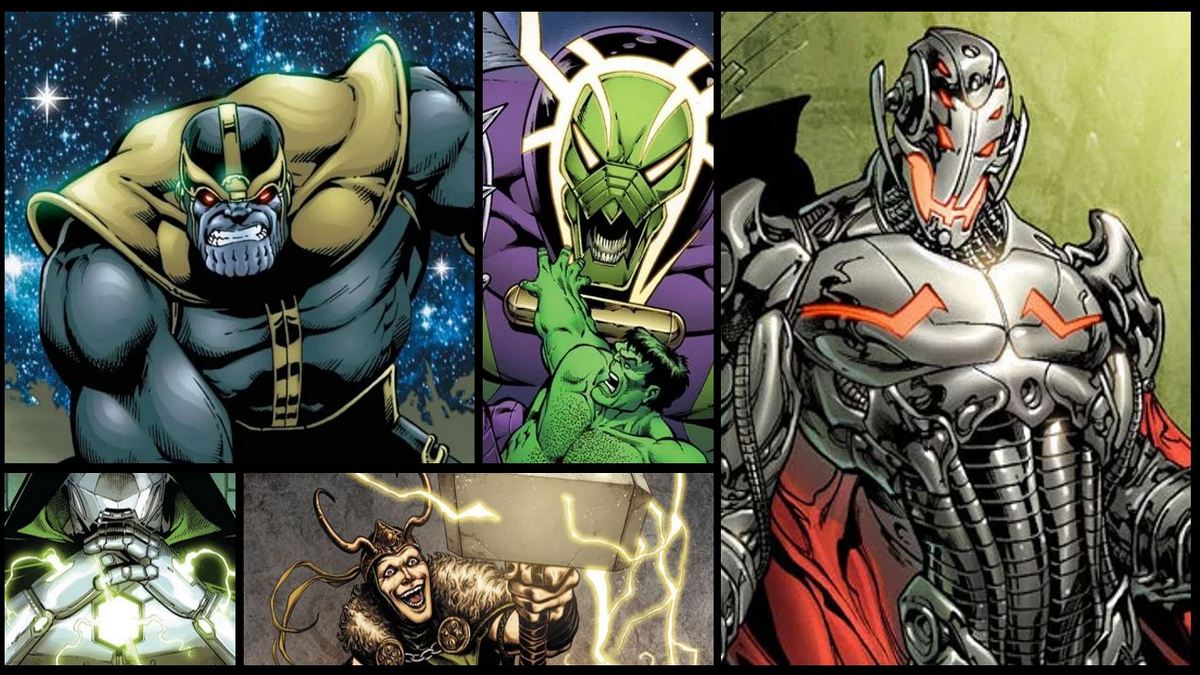 marvel comics villains list