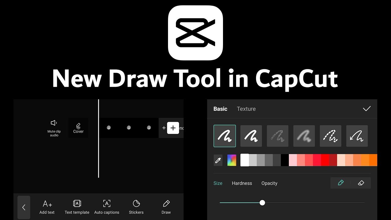 how to draw on capcut