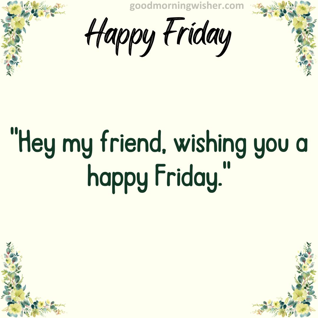 happy friday friend images