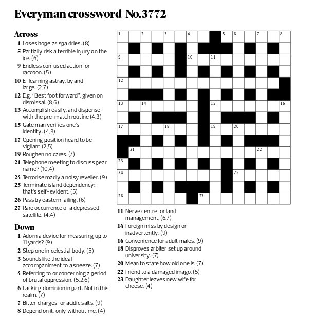 everyman crossword