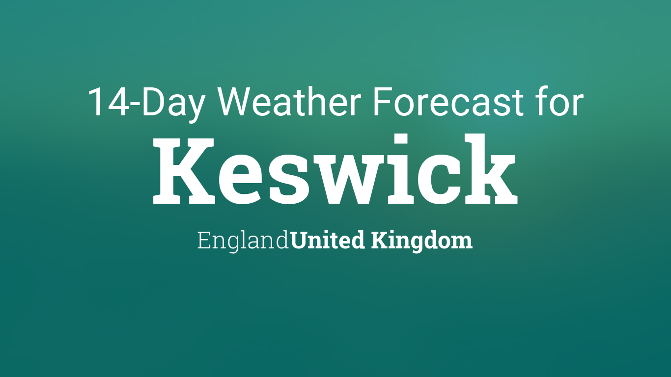 14 day weather cumbria