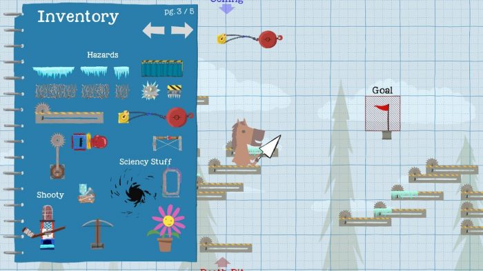 ultimate chicken horse items