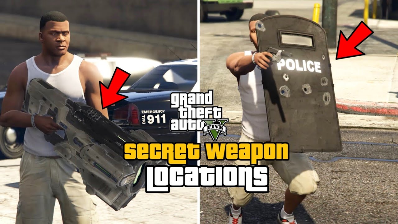 gta v xbox one weapons