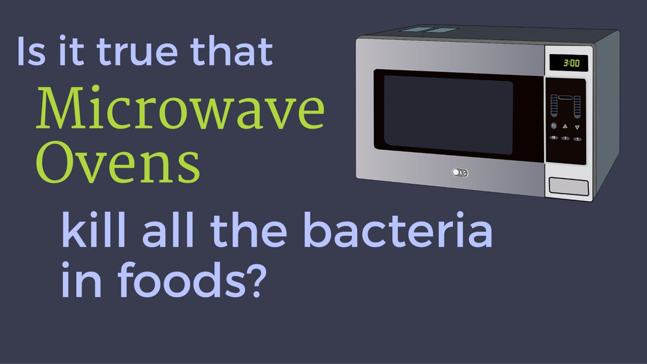 does microwave kill germs