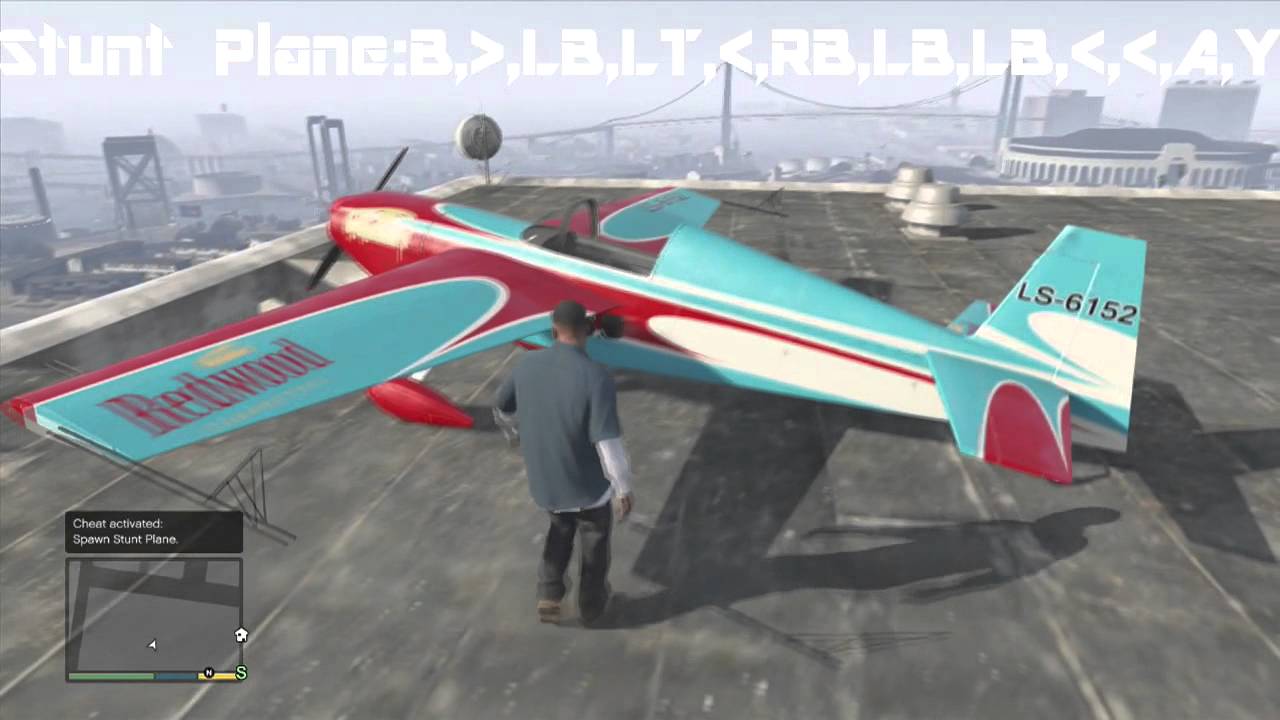 cheat codes for airplane in gta 5