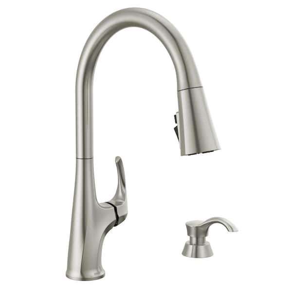 delta kitchen faucets with sprayer