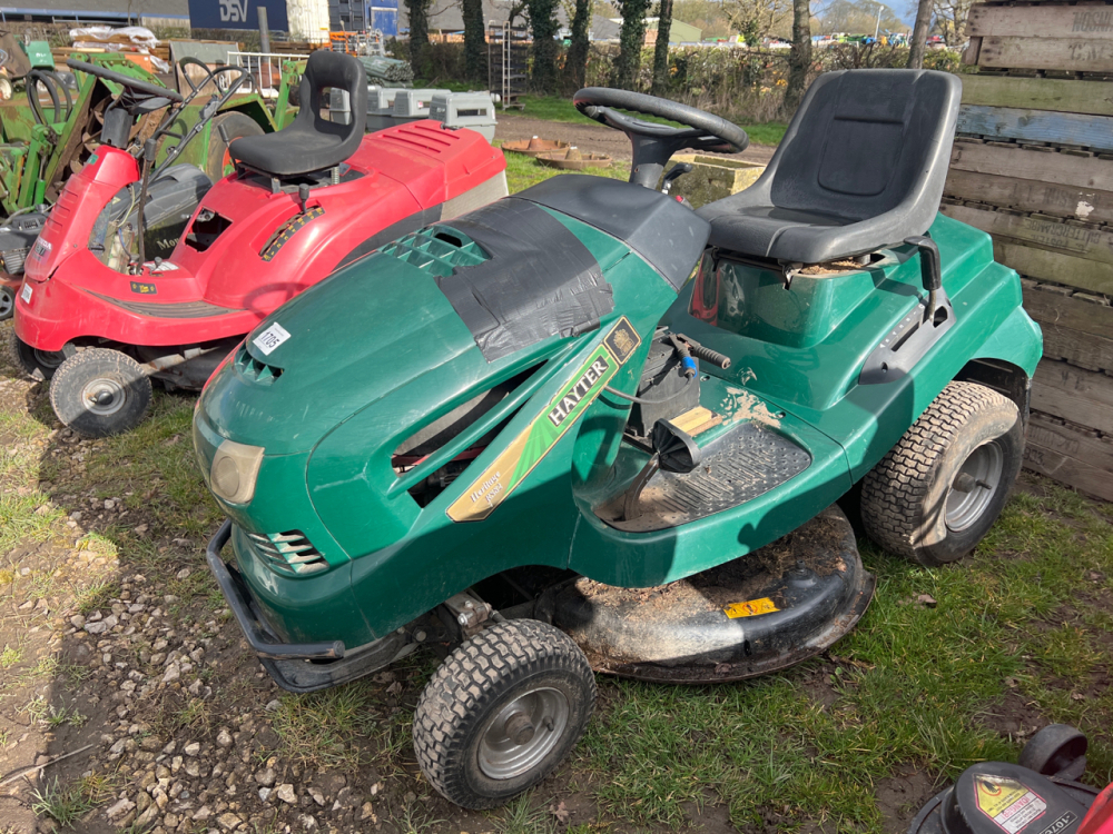 hayter heritage ride on mower