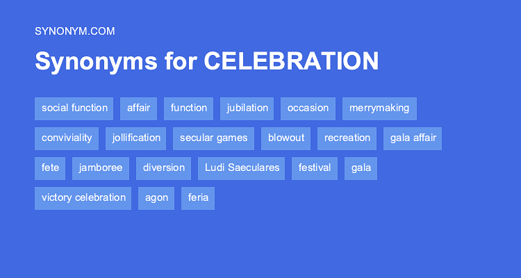 celebration synonym