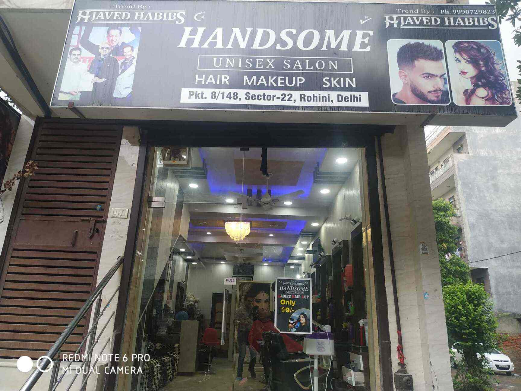 handsome unisex salon