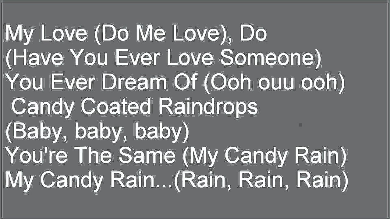 candy rain lyrics