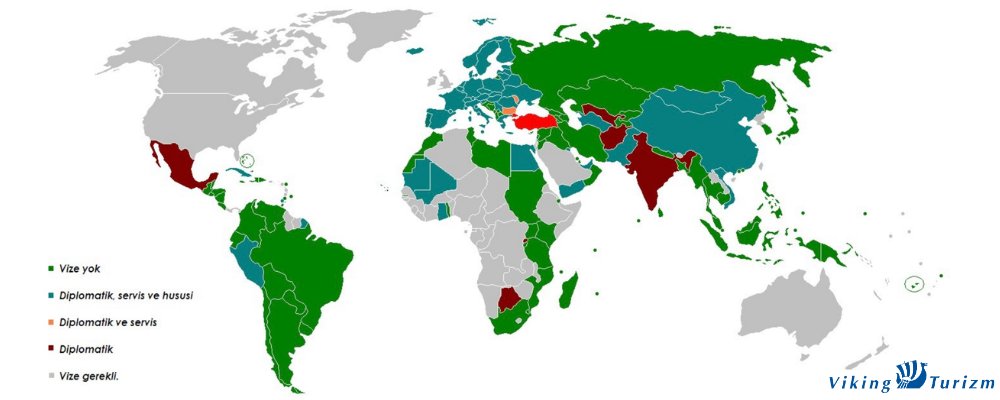 kktc vatandaşı hangi ülkelere vizesiz girebilir