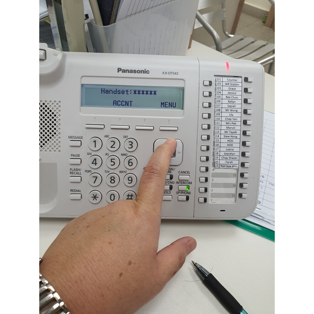 panasonic kx-dt543 manual