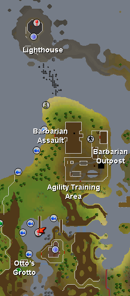 osrs barbarian agility course