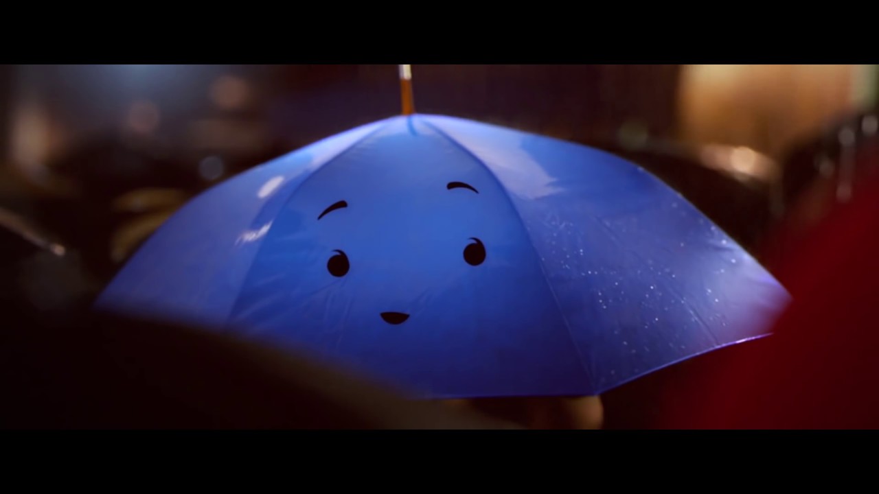 the blue umbrella pixar completo