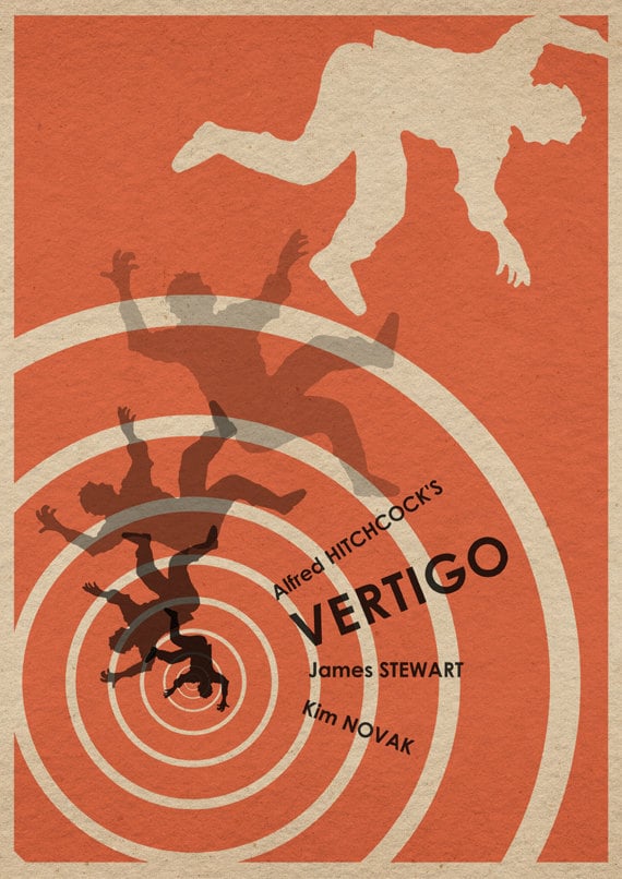 vertigo hitchcock poster