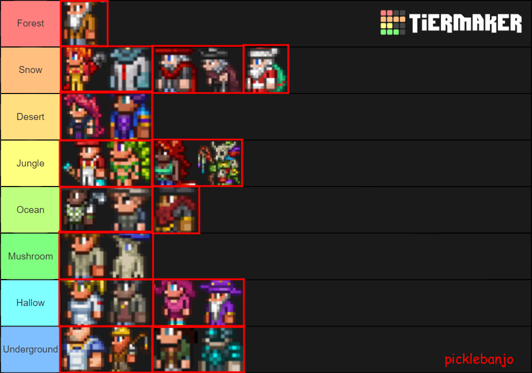 terraria npc happiness guide