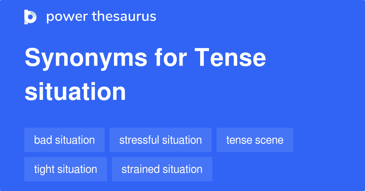 synonyms of tense