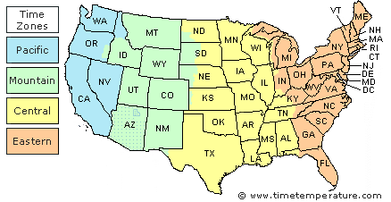 al usa current time