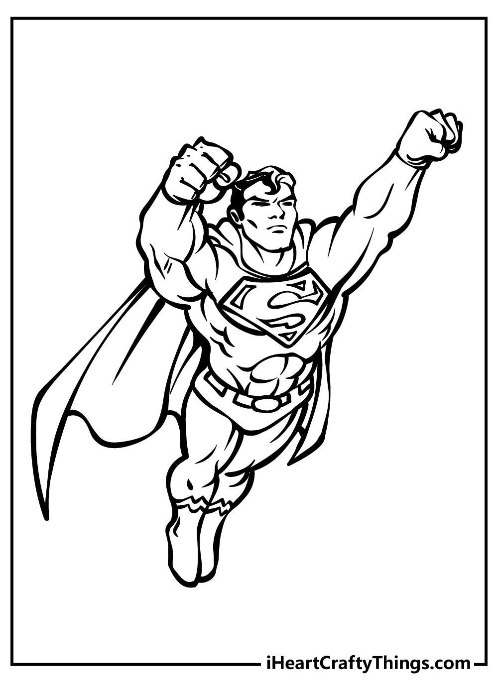 super hero colouring pages