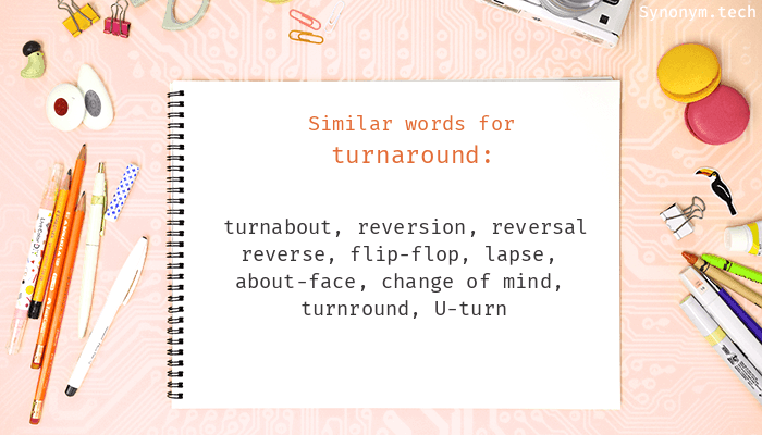 turn around synonym