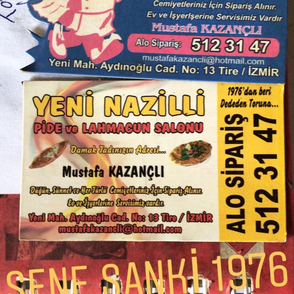 nazilli pide tire