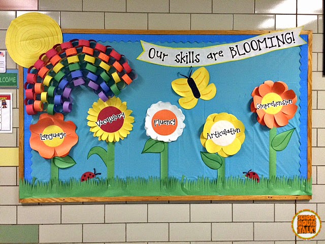 elementary spring bulletin board ideas