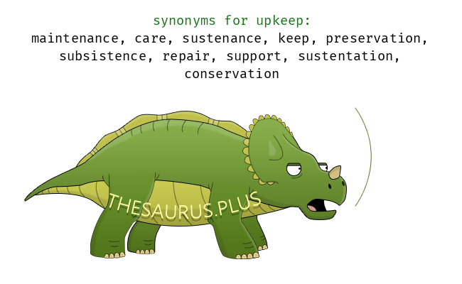 upkeep synonym